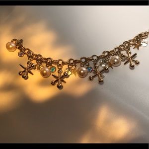 Kirk’s Folly Jax & Pearl Ball Charm Bracelet